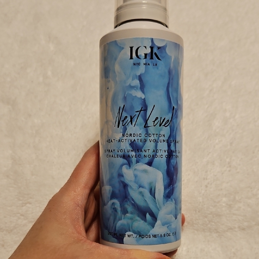 IGK Nordic Cotton Volume Spray - Blue - Picture 2 of 8